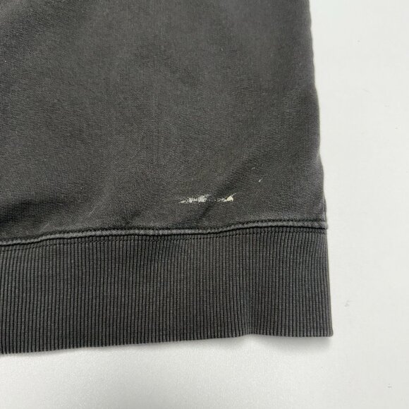 RVCA Hoodie Sweatshirt Mens Medium Faded Black Surf Skate - Picture 13 of 16